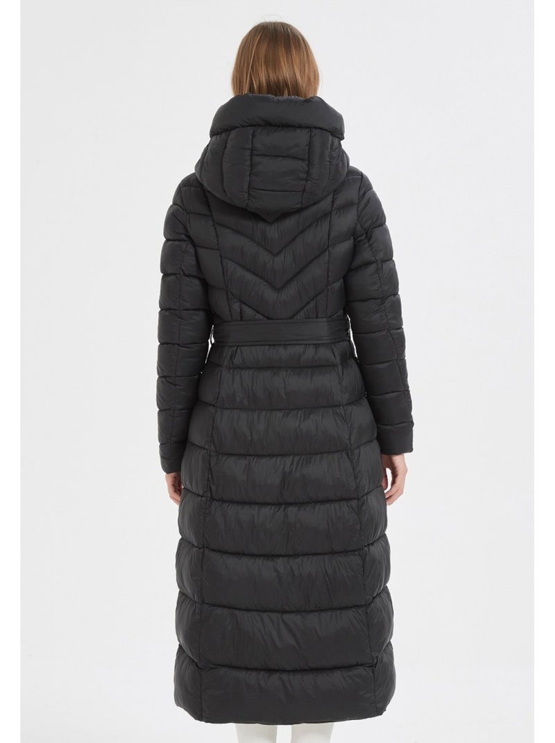 Cappotto lungo Kebello Nero Nero - Kiabi