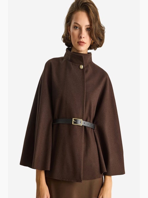 Cappotto lungo oversize in misto lana lucci - Kiabi Cappotto lungo oversize in misto lana lucci - Kiabi