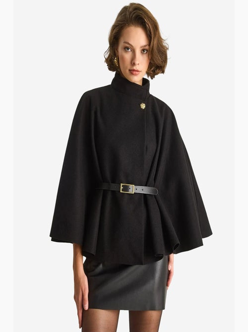Cappotto lungo oversize in misto lana lucci - Kiabi