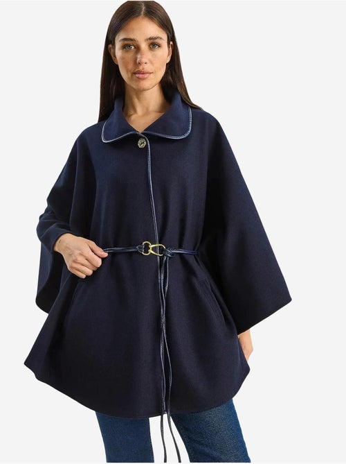 Cappotto lungo oversize in misto lana testurizzato con colletto da giacca lucci - Kiabi Cappotto lungo oversize in misto lana testurizzato con colletto da giacca lucci - Kiabi