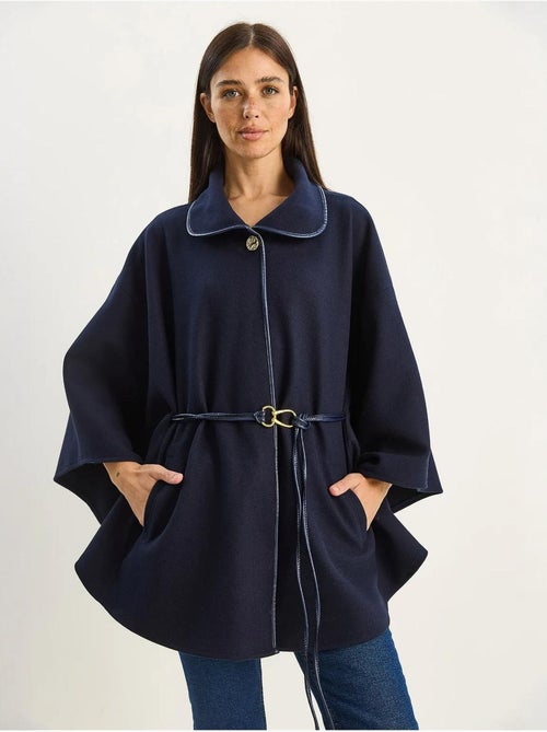 Cappotto lungo oversize in misto lana testurizzato con colletto da giacca lucci - Kiabi Cappotto lungo oversize in misto lana testurizzato con colletto da giacca lucci - Kiabi