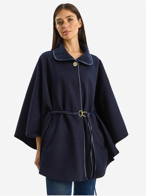 Cappotto lungo oversize in misto lana testurizzato con colletto da giacca lucci - Kiabi Cappotto lungo oversize in misto lana testurizzato con colletto da giacca lucci - Kiabi