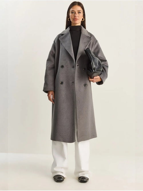 Cappotto lungo oversize lucci - Kiabi Cappotto lungo oversize lucci - Kiabi