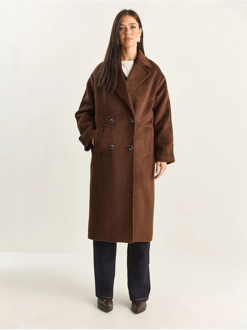 Cappotto lungo oversize lucci - Kiabi Cappotto lungo oversize lucci - Kiabi