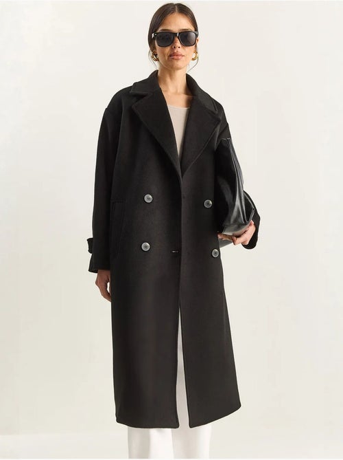 Cappotto lungo oversize lucci - Kiabi Cappotto lungo oversize lucci - Kiabi