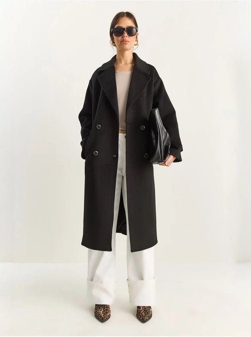 Cappotto lungo oversize lucci - Kiabi Cappotto lungo oversize lucci - Kiabi