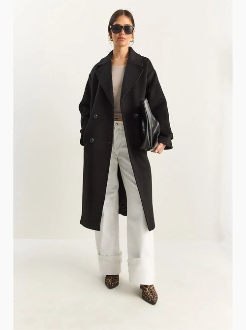 Cappotto lungo oversize lucci - Kiabi Cappotto lungo oversize lucci - Kiabi