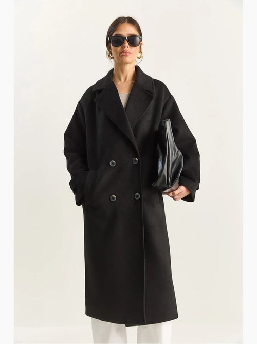 Cappotto lungo oversize lucci - Kiabi Cappotto lungo oversize lucci - Kiabi