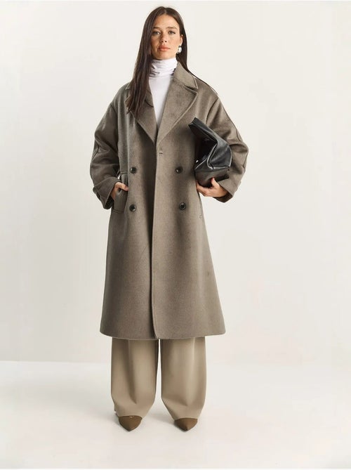 Cappotto lungo oversize lucci - Kiabi Cappotto lungo oversize lucci - Kiabi