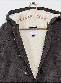 Cappotto lungo stile caban - Kiabi