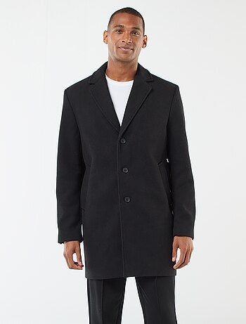 Cappotto lungo tinta unita