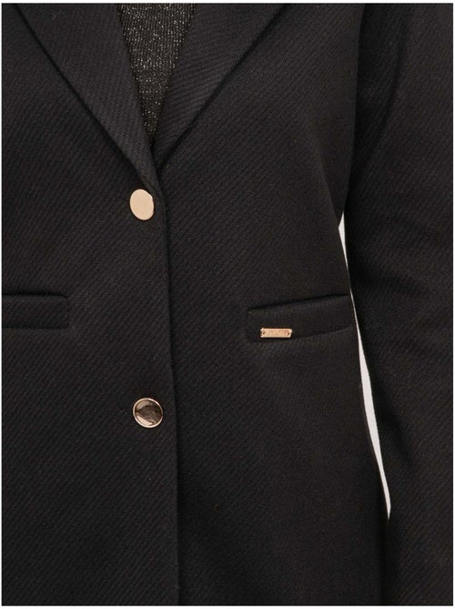 Cappotto medio con collo sartoriale e bottoni dorati ultema - Kiabi