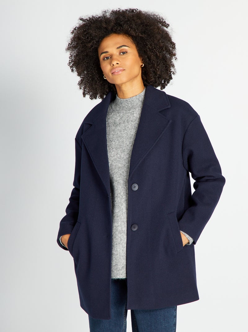 Cappotto midi BLU - Kiabi