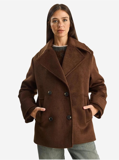 Cappotto oversize con tasche lucci - Kiabi Cappotto oversize con tasche lucci - Kiabi