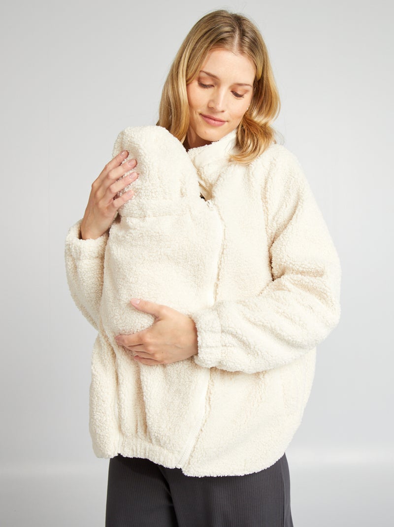 Cappotto Premaman Primaverile - Giacca Con Zip E Tasche, Multifunzione Per Gravidanza - Foto 8