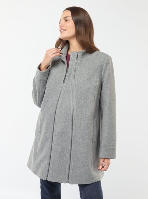 Cappotto premaman in lanetta - Kiabi