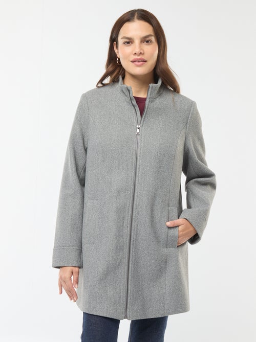 Cappotto premaman in lanetta - Kiabi
