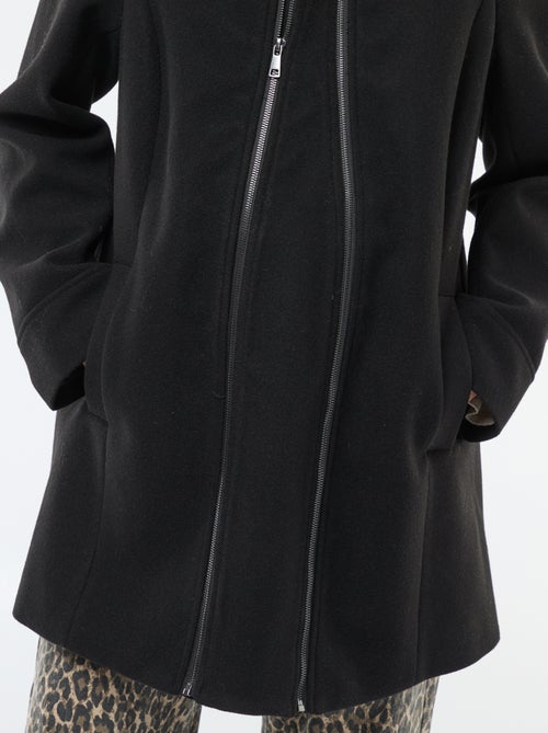 Cappotto premaman in lanetta - Kiabi