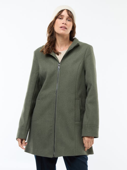 Cappotto premaman in lanetta - Kiabi