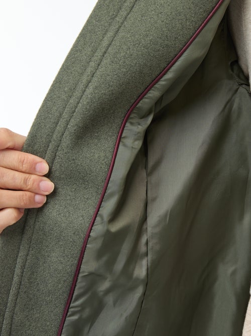 Cappotto premaman in lanetta - Kiabi