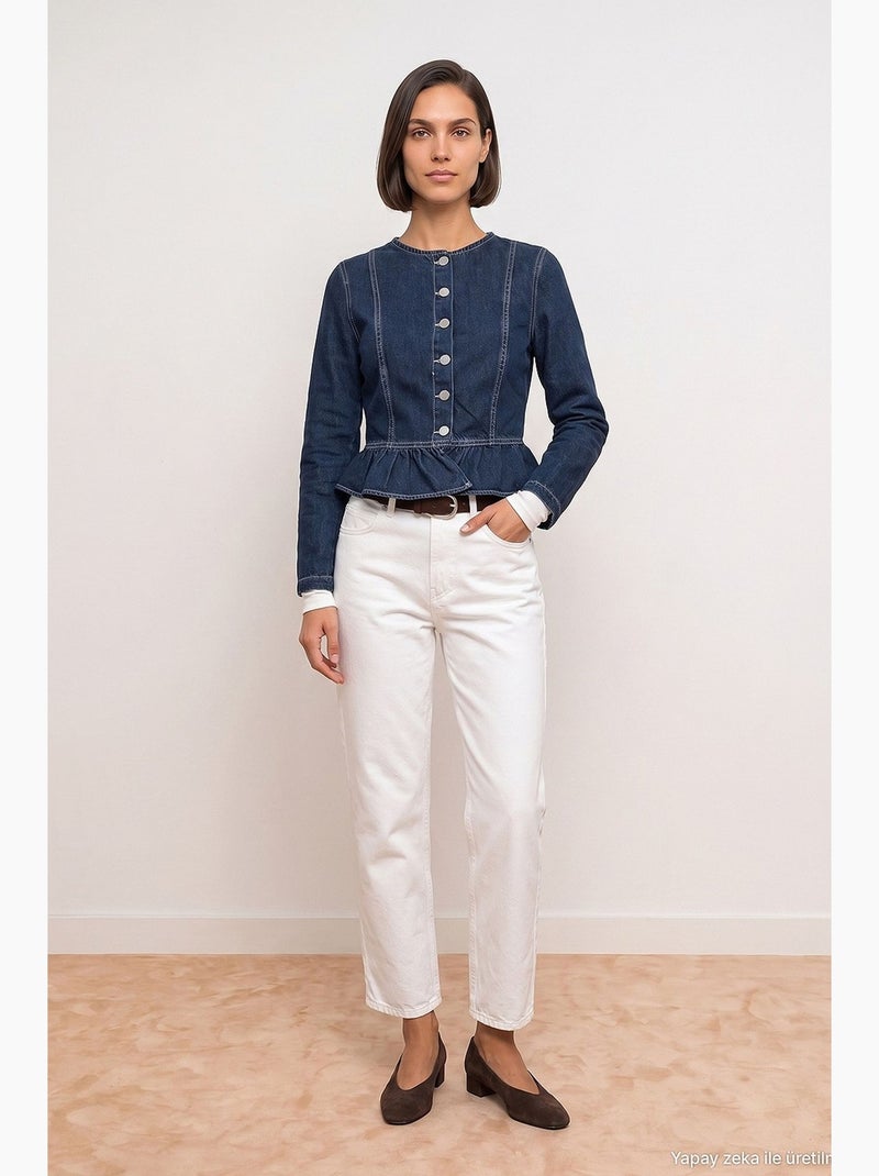 Cappotto puffer in piuma dilvin Blu oltremare - Kiabi