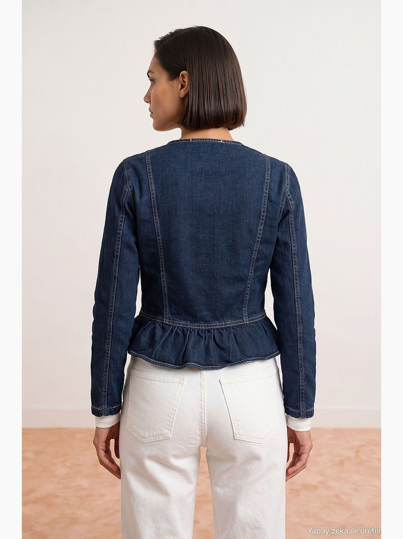 Cappotto puffer in piuma dilvin Blu oltremare - Kiabi