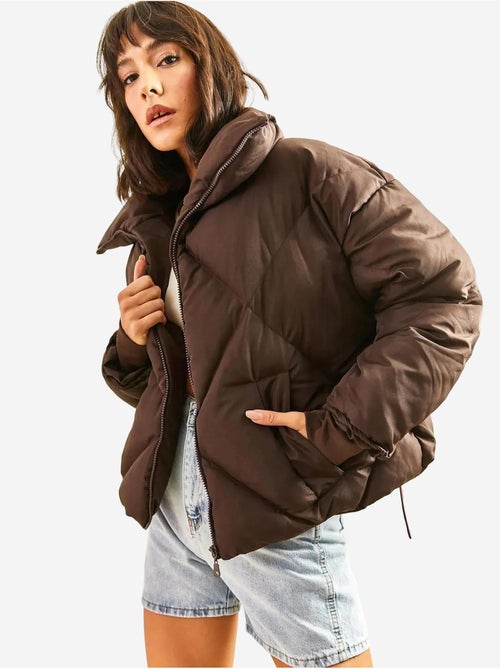 Cappotto puffer oversize lucci - Kiabi