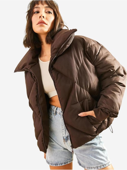 Cappotto puffer oversize lucci - Kiabi