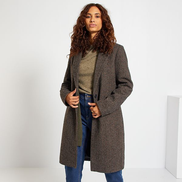 cappotto donna marrone