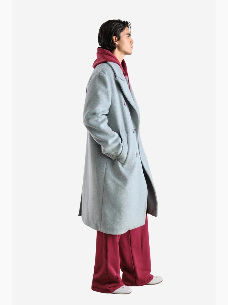 Cappotto strutturato con bottoni giesto Grigio - Kiabi