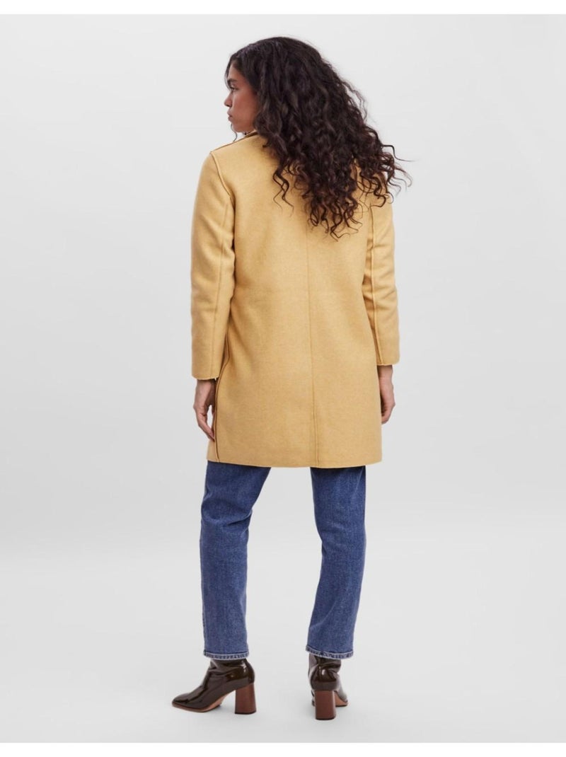 Cappotto Vero Moda Giallo - Kiabi