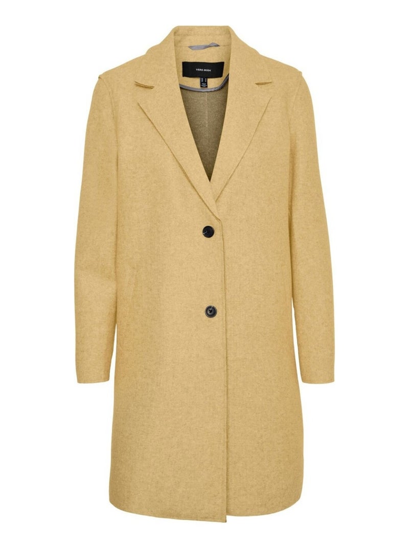 Cappotto Vero Moda Giallo - Kiabi