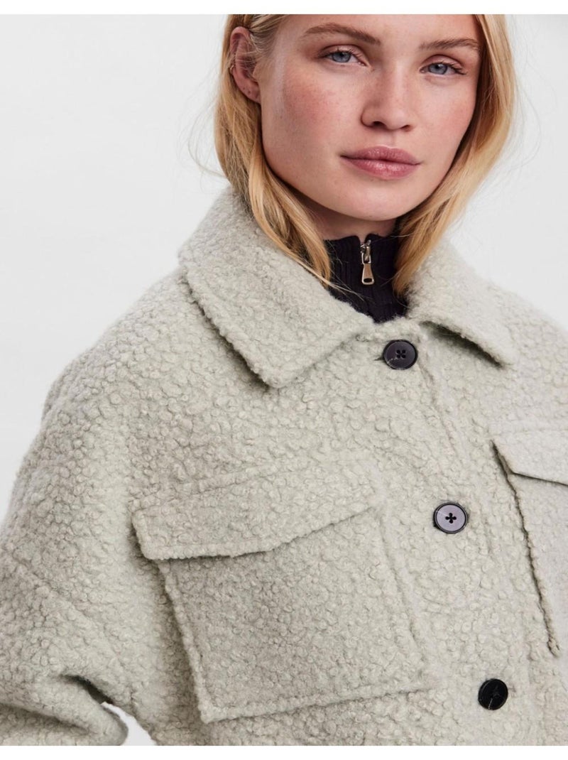 Cappotto Vero Moda Verde - Kiabi