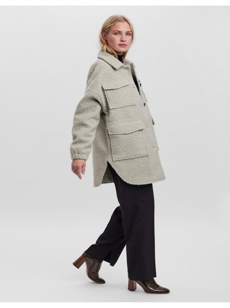 Cappotto Vero Moda Verde - Kiabi