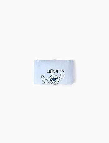 Cappuccio convertibile in pile di corallo con stitch