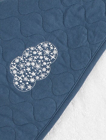 Cappuccio da bagno e guanto in cotone trapuntato e - SAUTHON