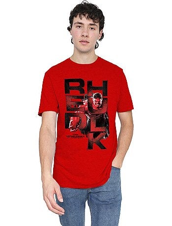 Captain America: Brave New World Maglietta Hulk Rosso Logo Adulto Unisex