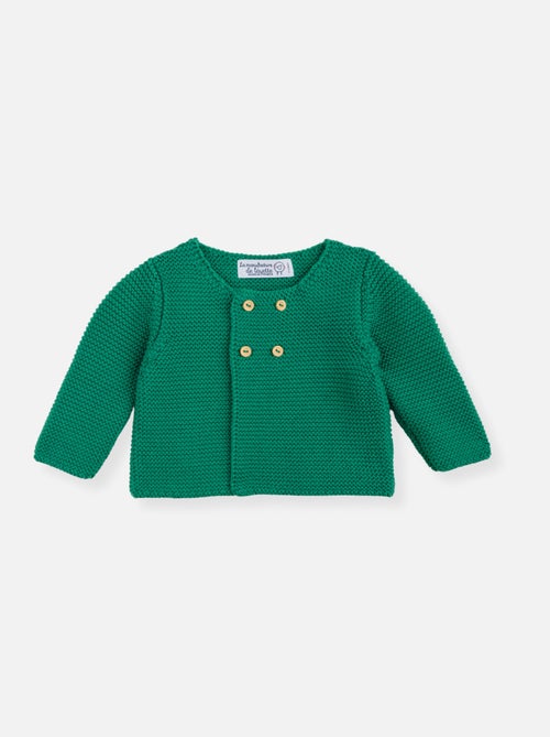 Cardigan a 4 Bottoni in Cotone Biologico - Kiabi