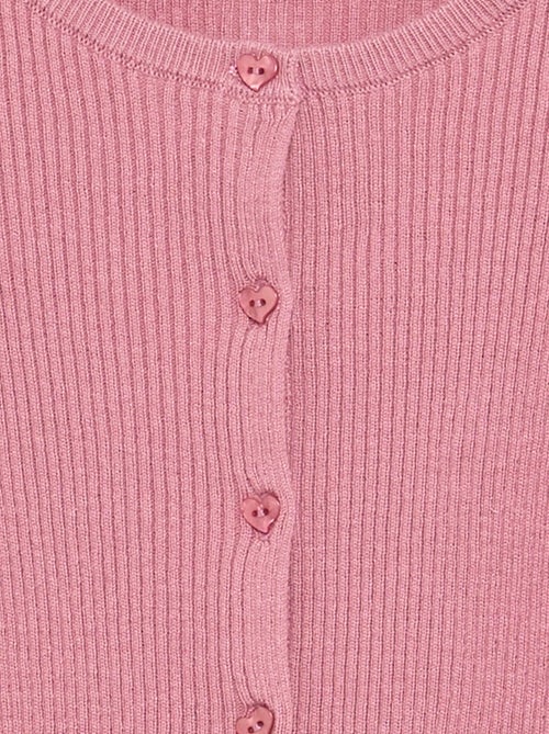 Cardigan a costine a maniche lunghe - Kiabi Cardigan a costine a maniche lunghe - Kiabi