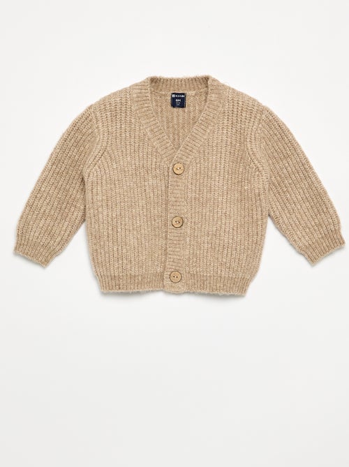 Cardigan a maglia grossa - Kiabi