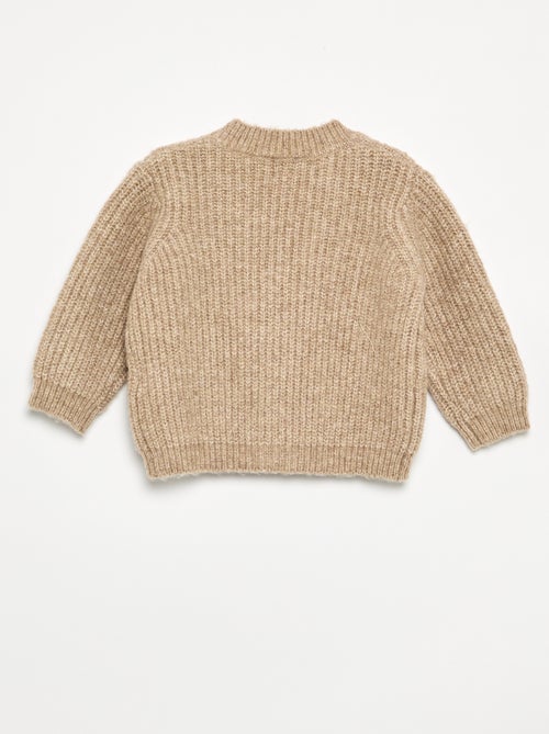 Cardigan a maglia grossa - Kiabi