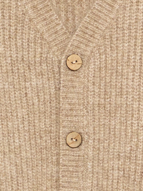Cardigan a maglia grossa - Kiabi