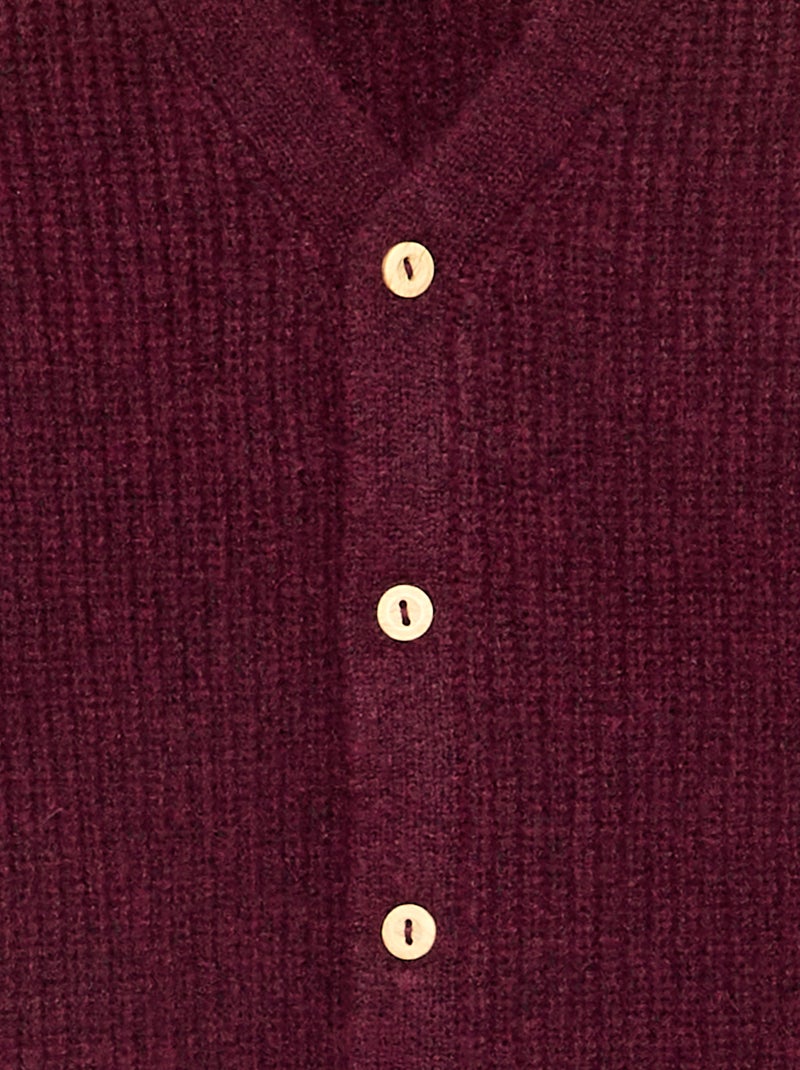Cardigan a maglia grossa Marrone - Kiabi