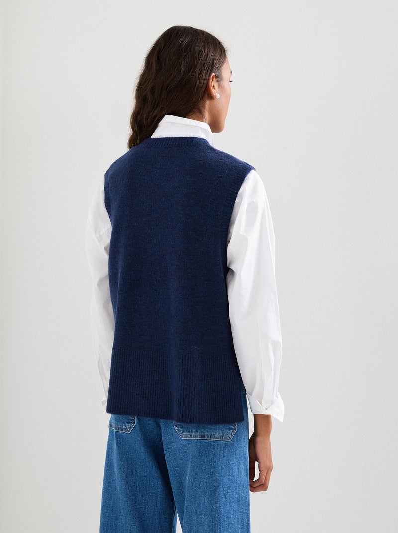 Cardigan a maglia, MO Fashion Blu - Kiabi