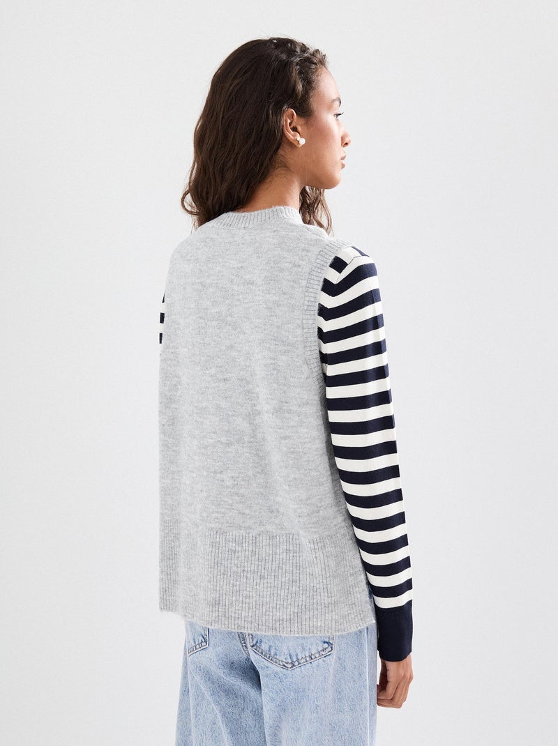 Cardigan a maglia, MO Fashion Grigio - Kiabi