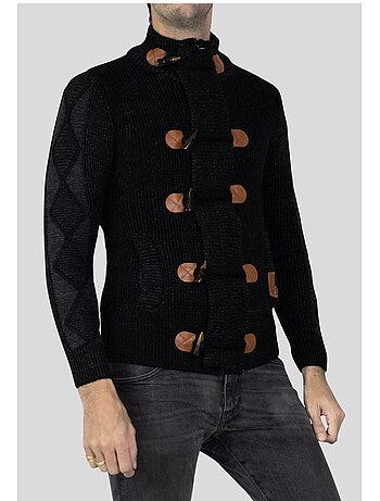 Cardigan a maniche lunghe con scollo rotondo Kebello