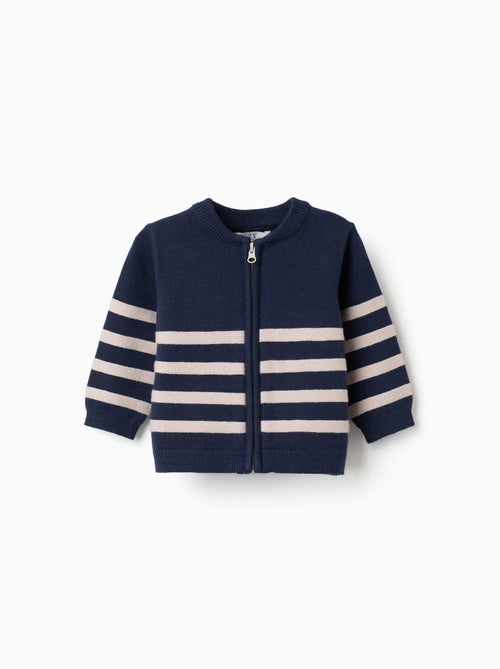 Cardigan a righe in maglia - Kiabi Cardigan a righe in maglia - Kiabi