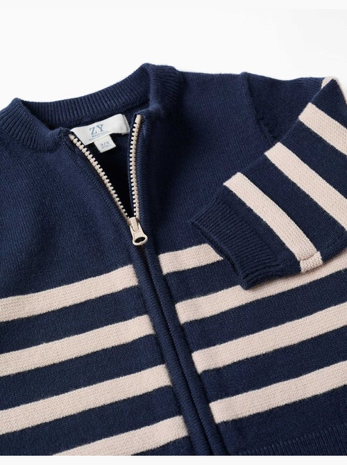 Cardigan a righe in maglia - Kiabi Cardigan a righe in maglia - Kiabi