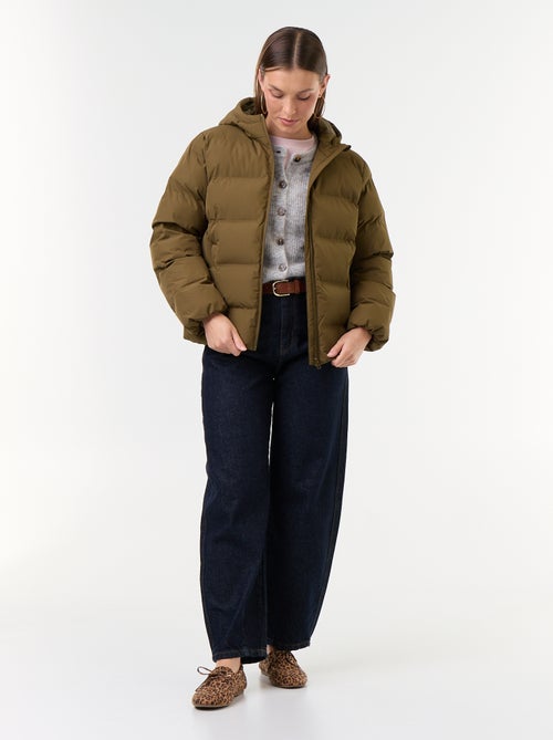 Cardigan abbottonato in mohair e lana misto - Kiabi