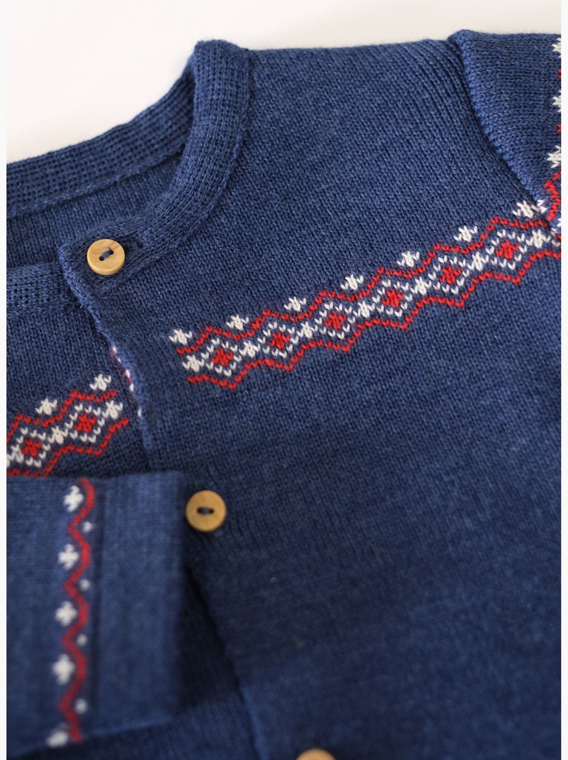 Cardigan bambino piccolo - chamonix Ecru - Kiabi